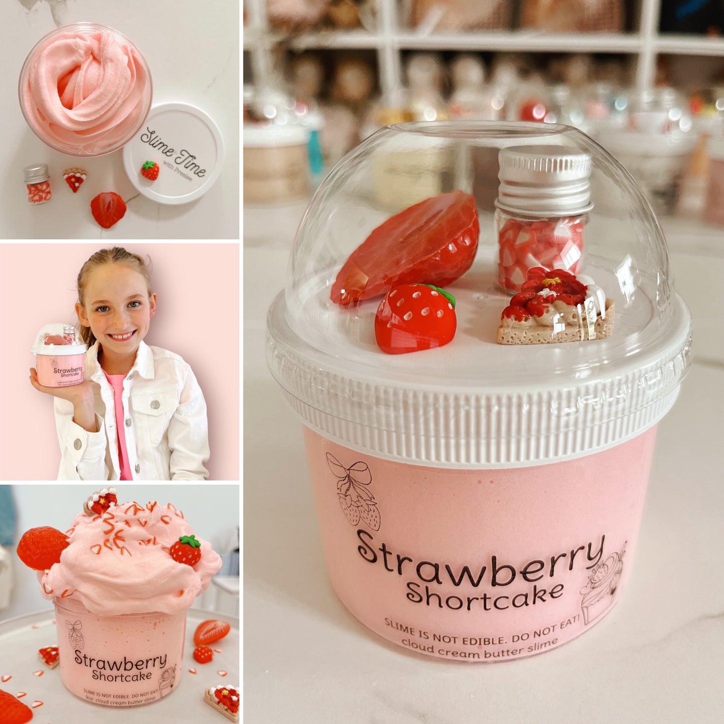 Strawberry Shortcake Slime