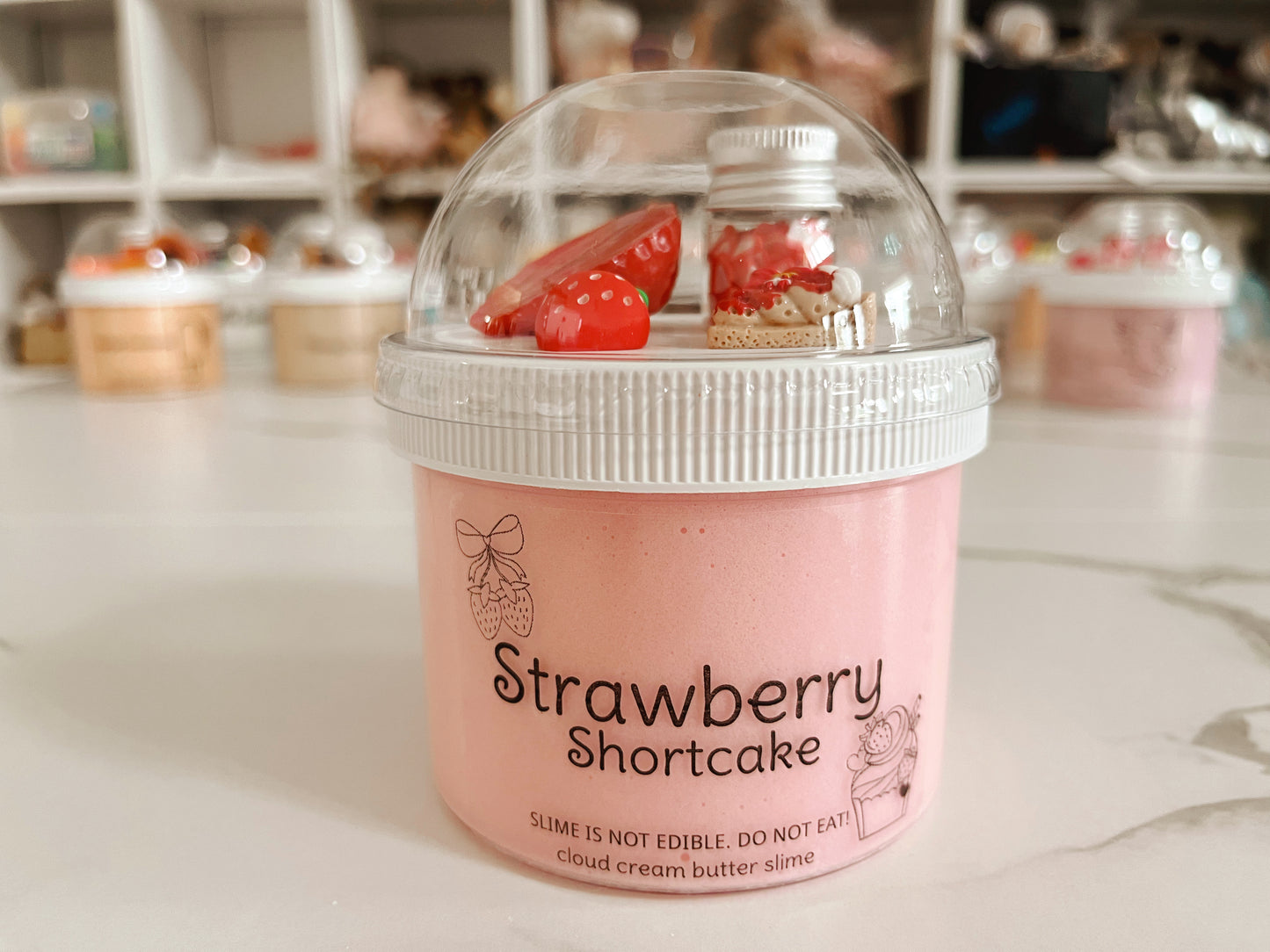 Strawberry Shortcake Slime