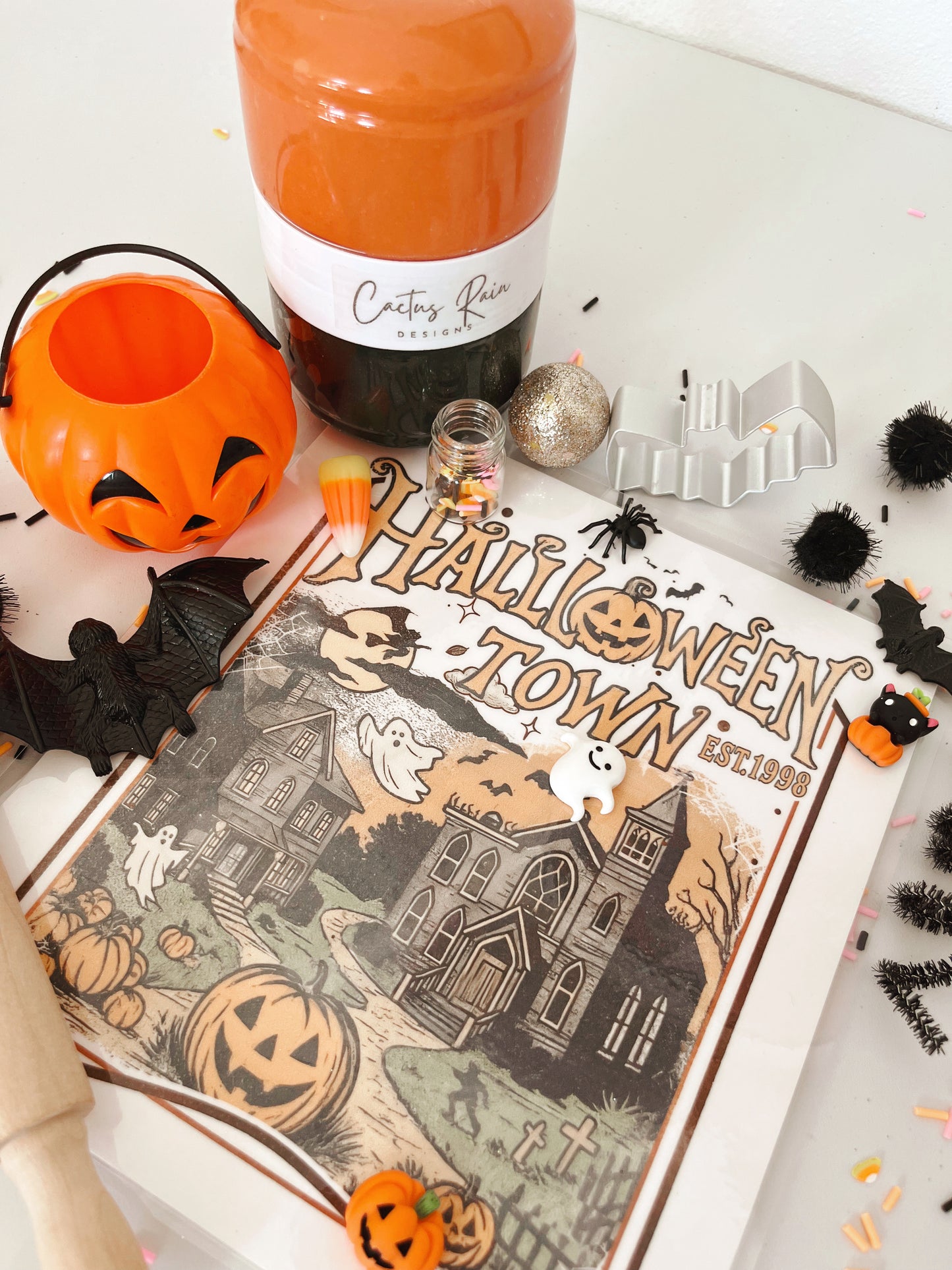 Halloween Town Sensory Dough Bag Kit