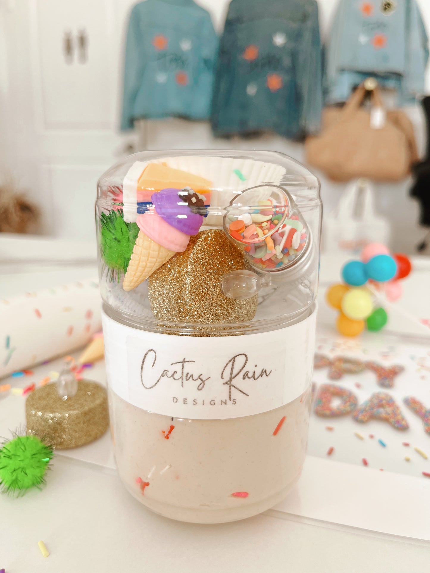 HAPPY BIRTHDAY Sensory Dough Bag Kit