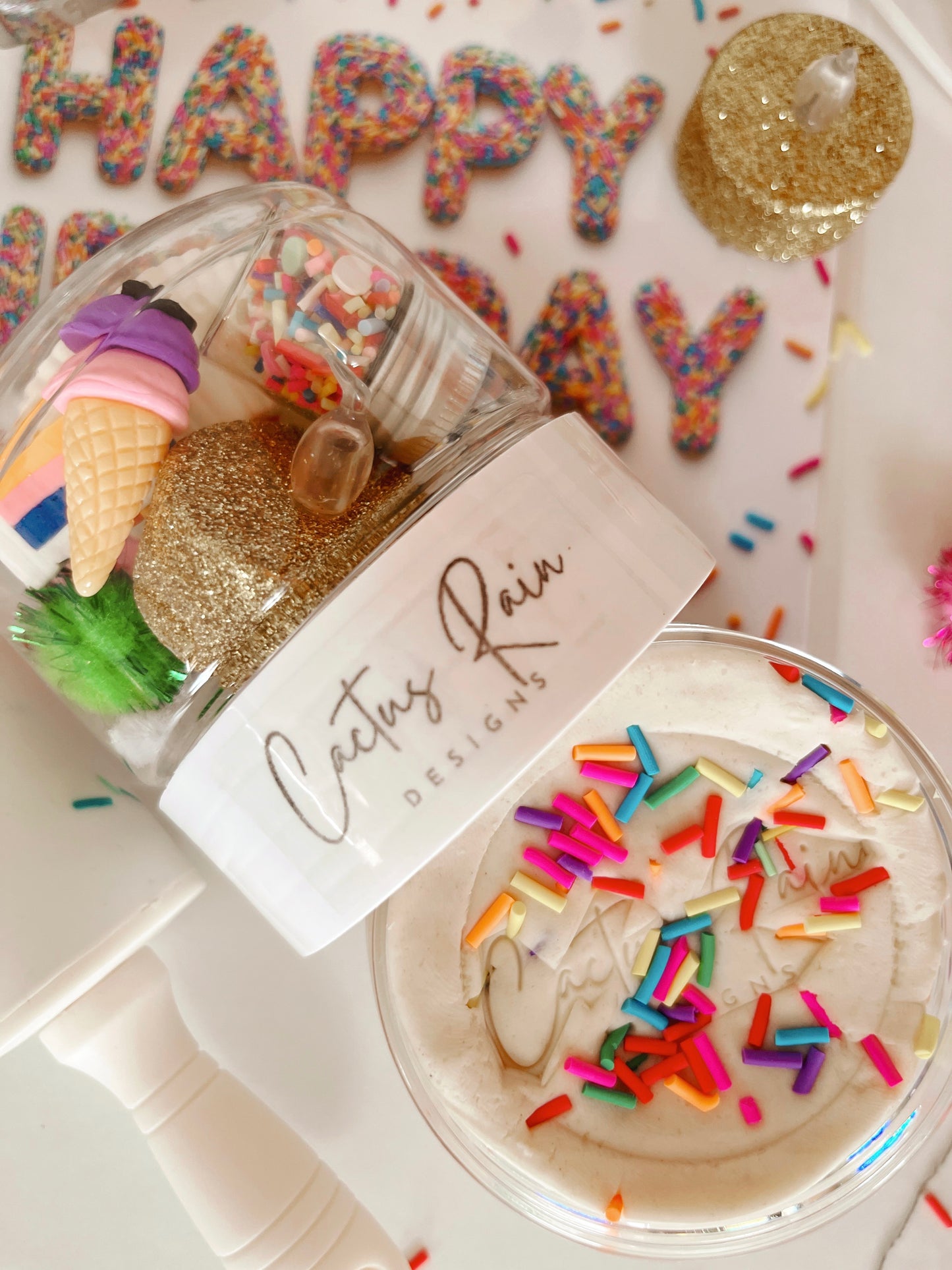 HAPPY BIRTHDAY Sensory Dough Bag Kit