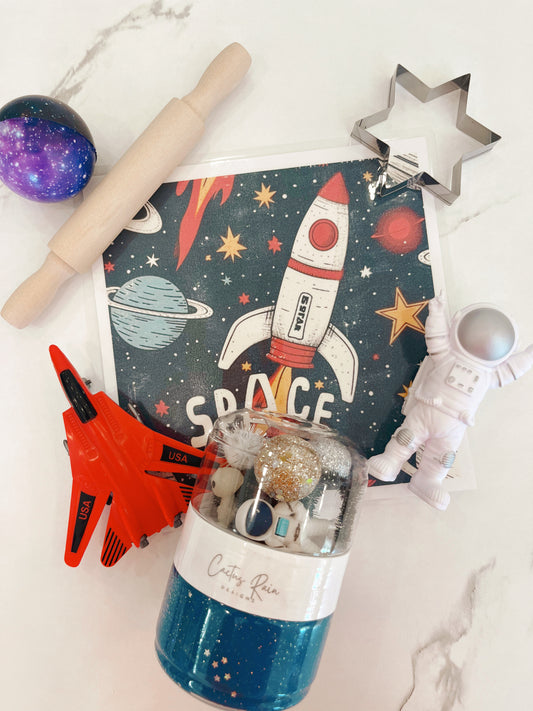 Space Sensory Dough Bag Kit
