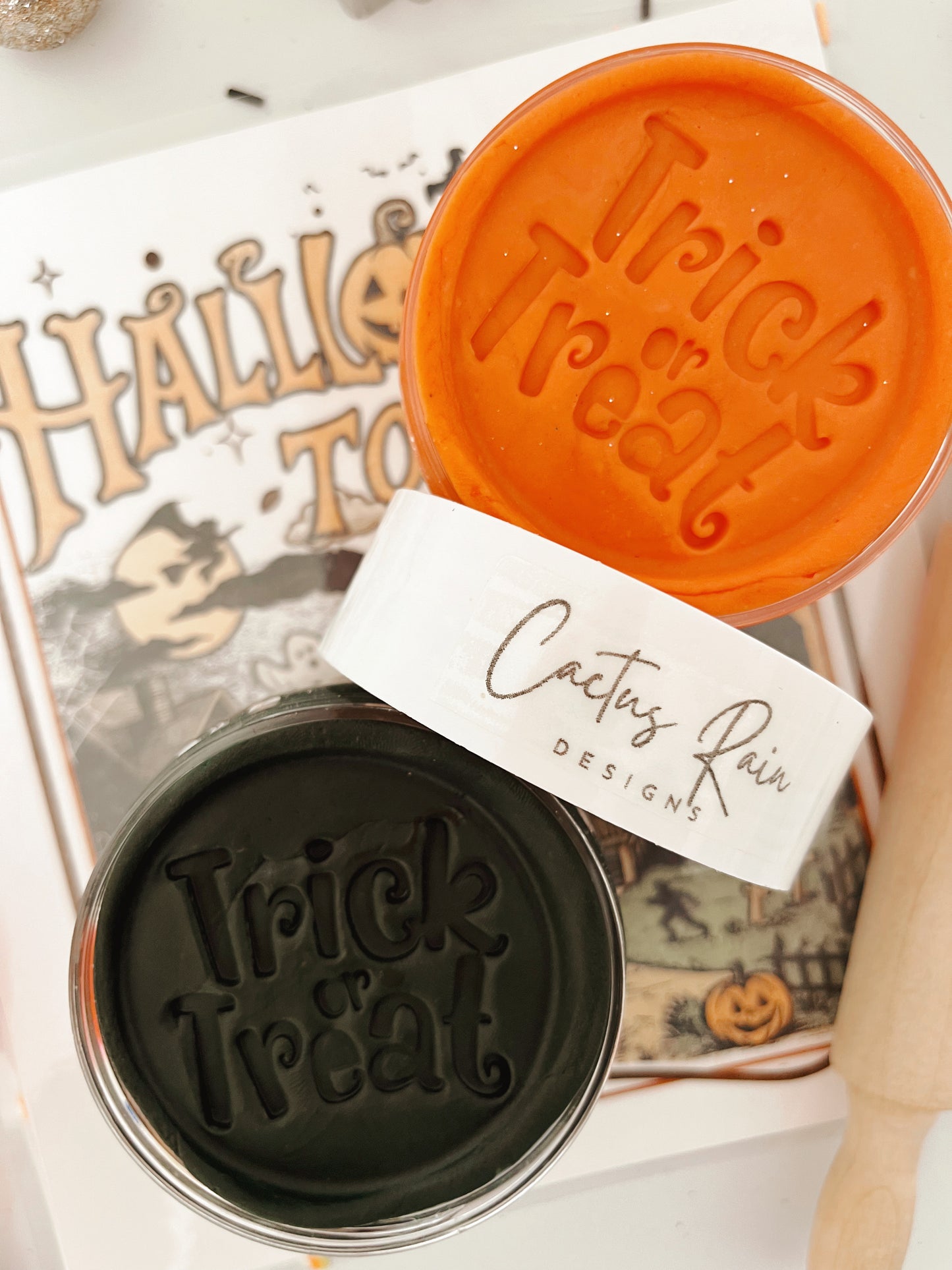 Halloween Town Sensory Dough Bag Kit