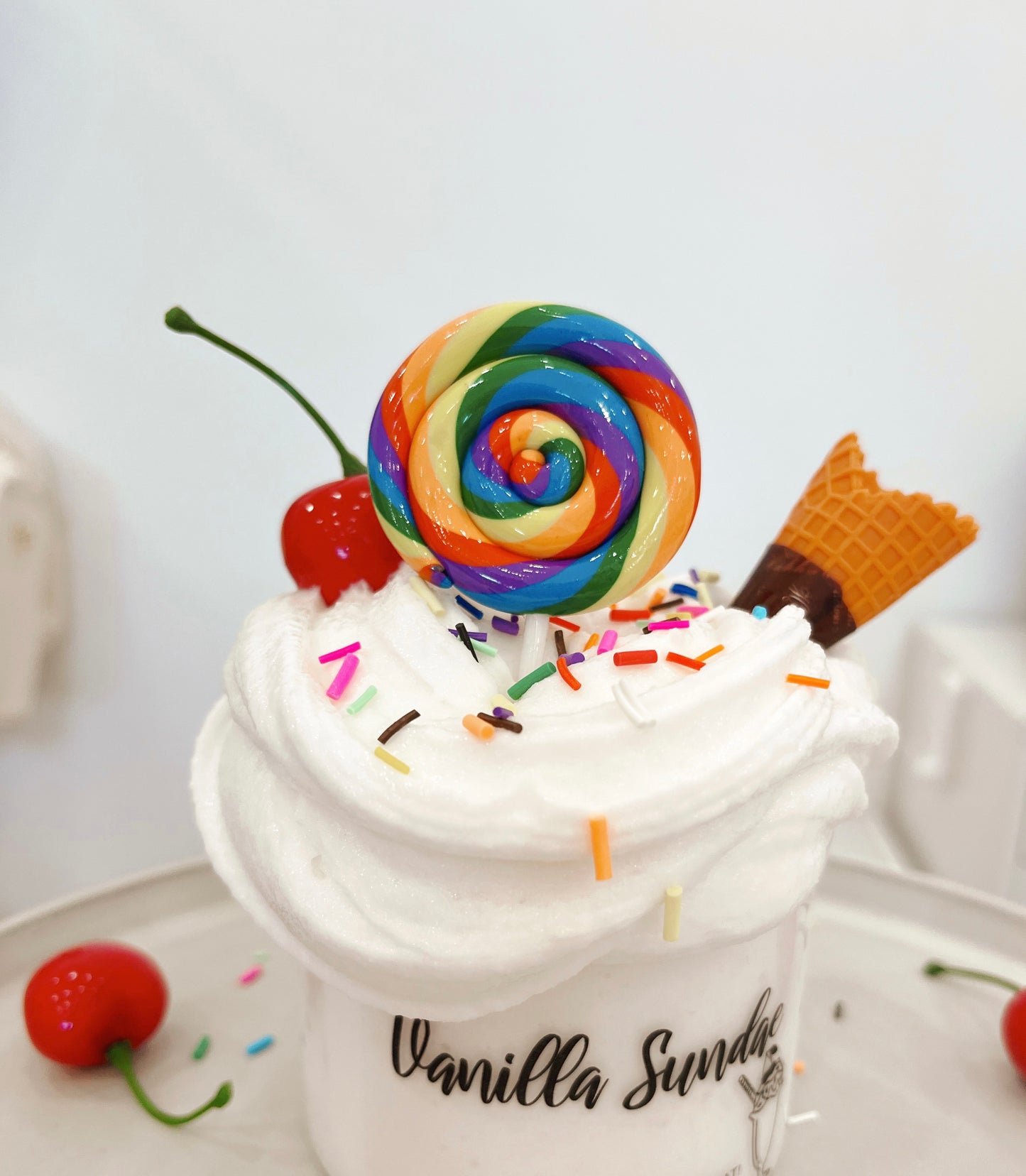 Vanilla Sundae Slime