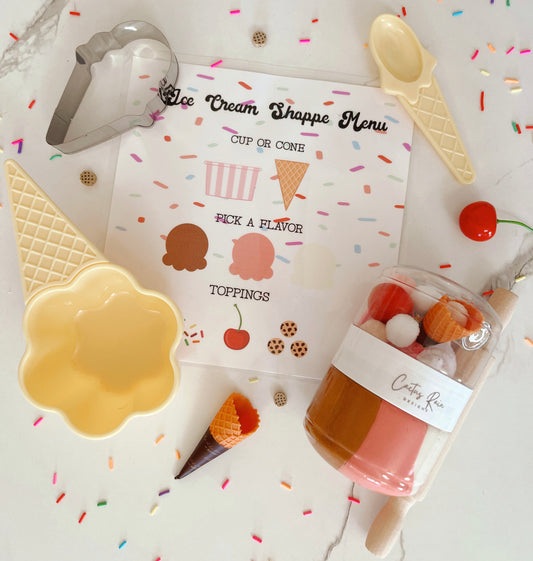 Ice Cream Sensory Dough Bag Kit
