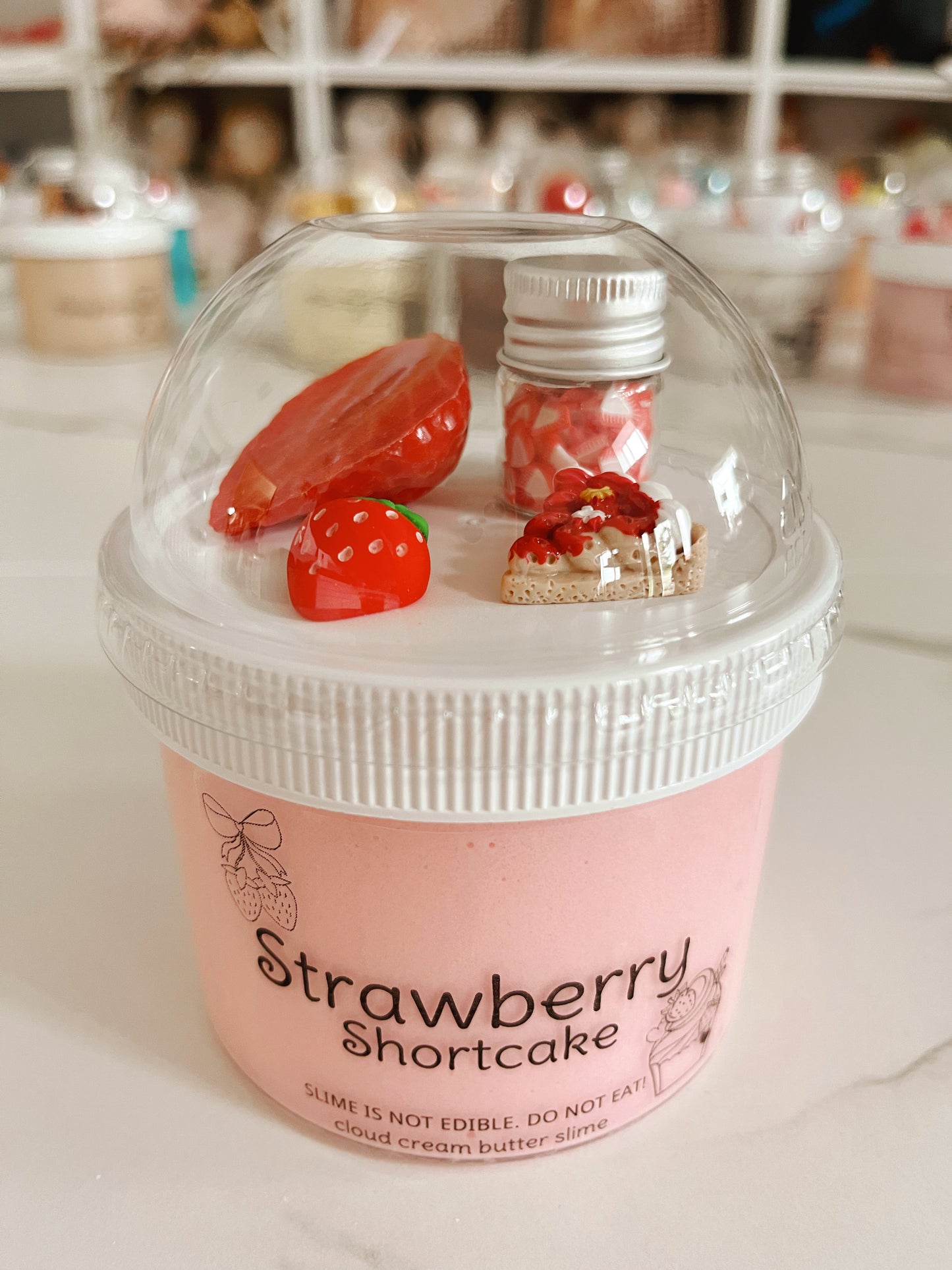 Strawberry Shortcake Slime