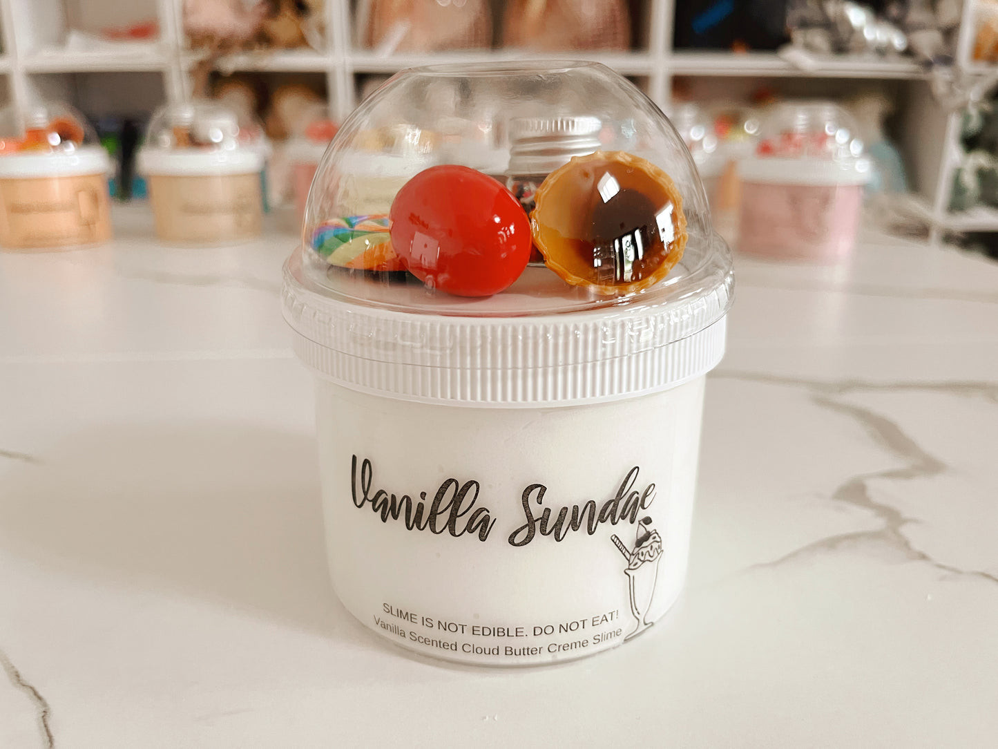 Vanilla Sundae Slime