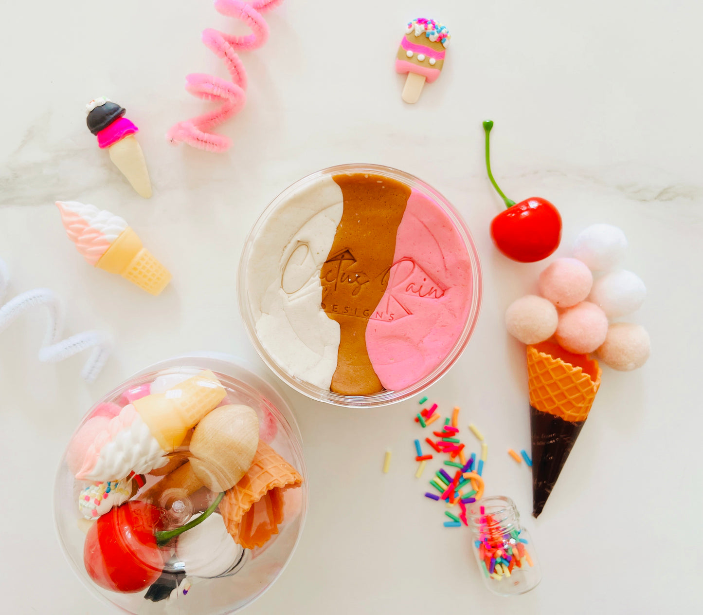 Ice Cream Let's Go Dough Jar