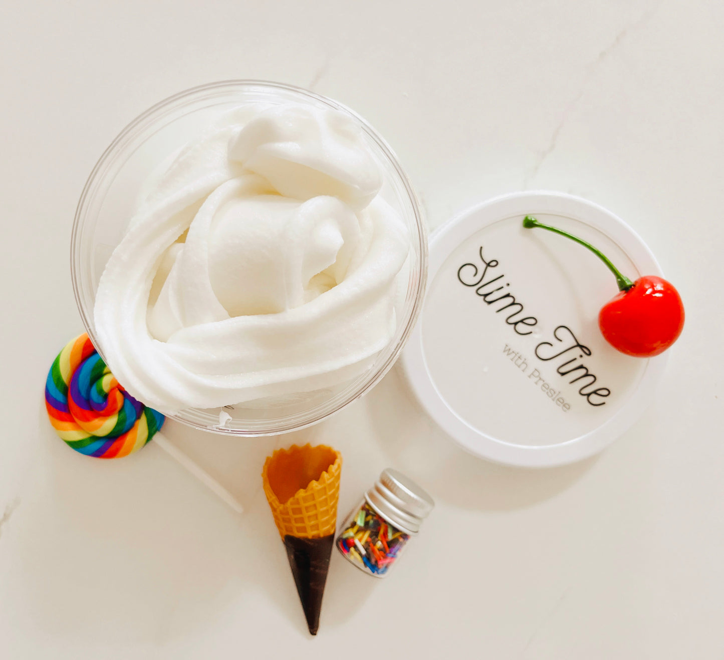 Vanilla Sundae Slime