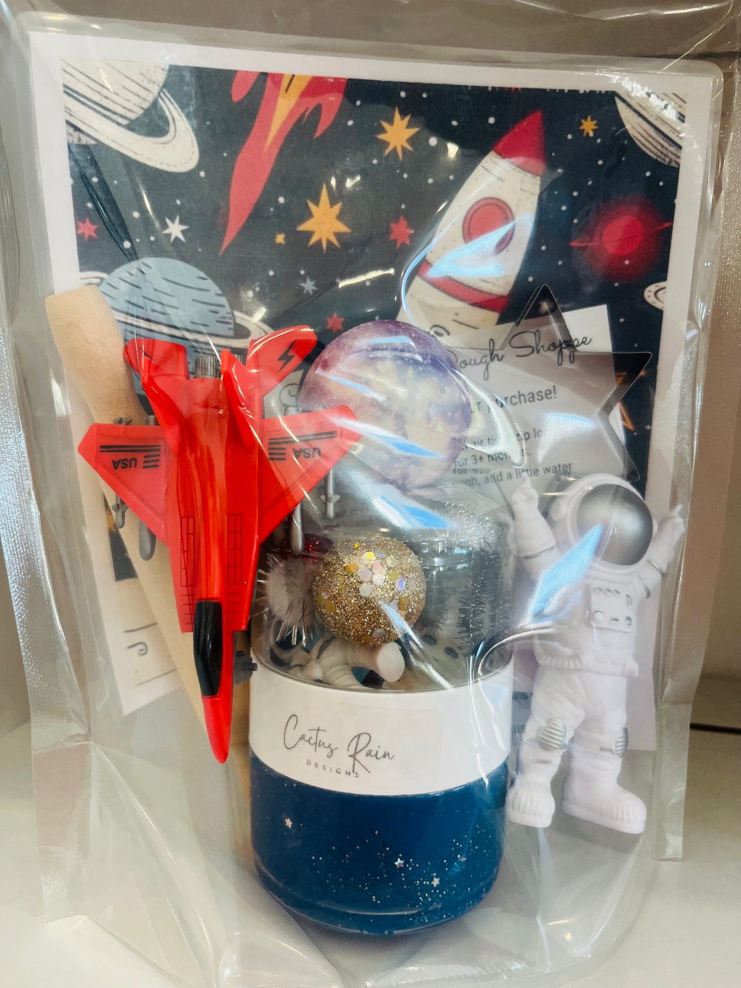 Space Sensory Dough Bag Kit
