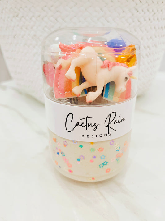 Unicorn Let's Go Dough Jar