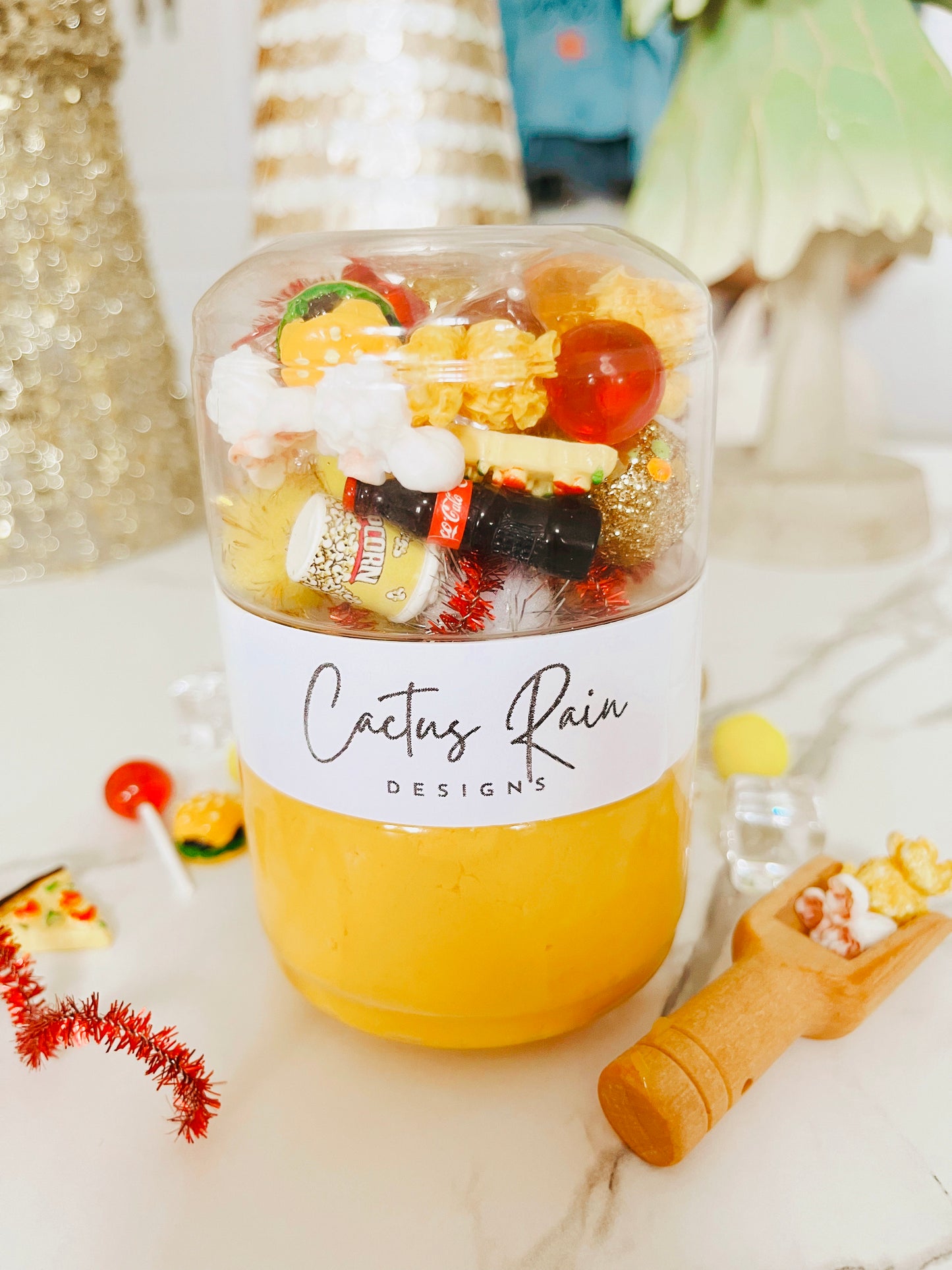 Movie Night Let's Go Dough Jar