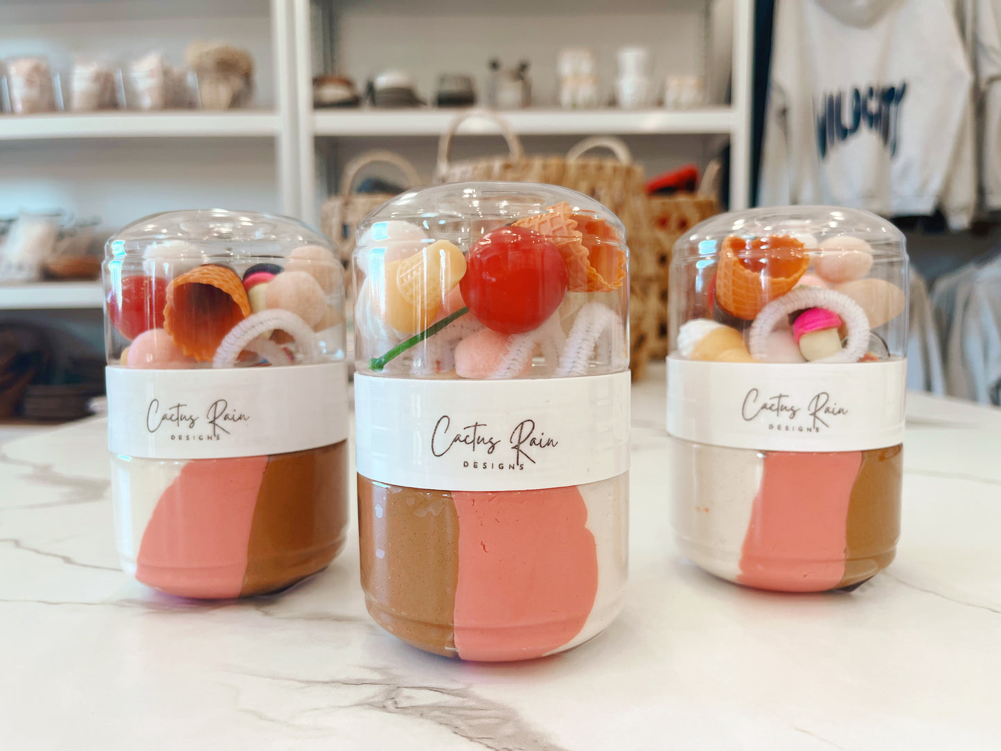 Ice Cream Let's Go Dough Jar