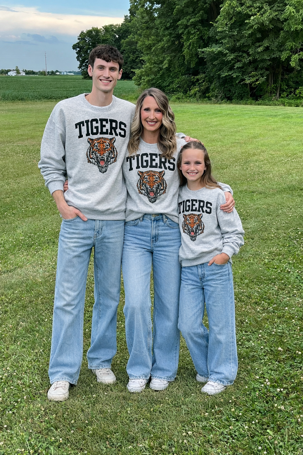 Classic Tiger Unisex Crewneck Sweatshirt