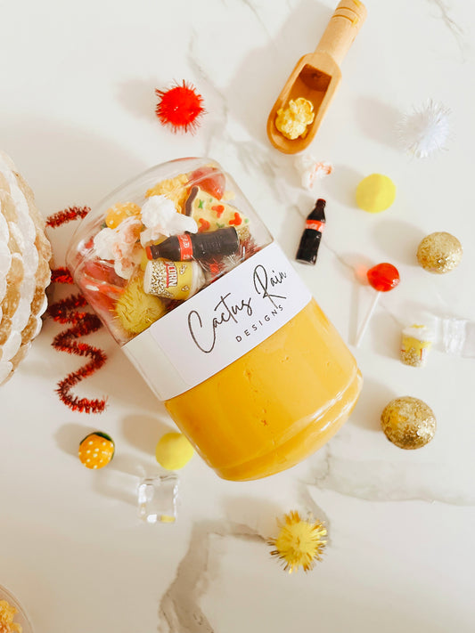 Movie Night Let's Go Dough Jar