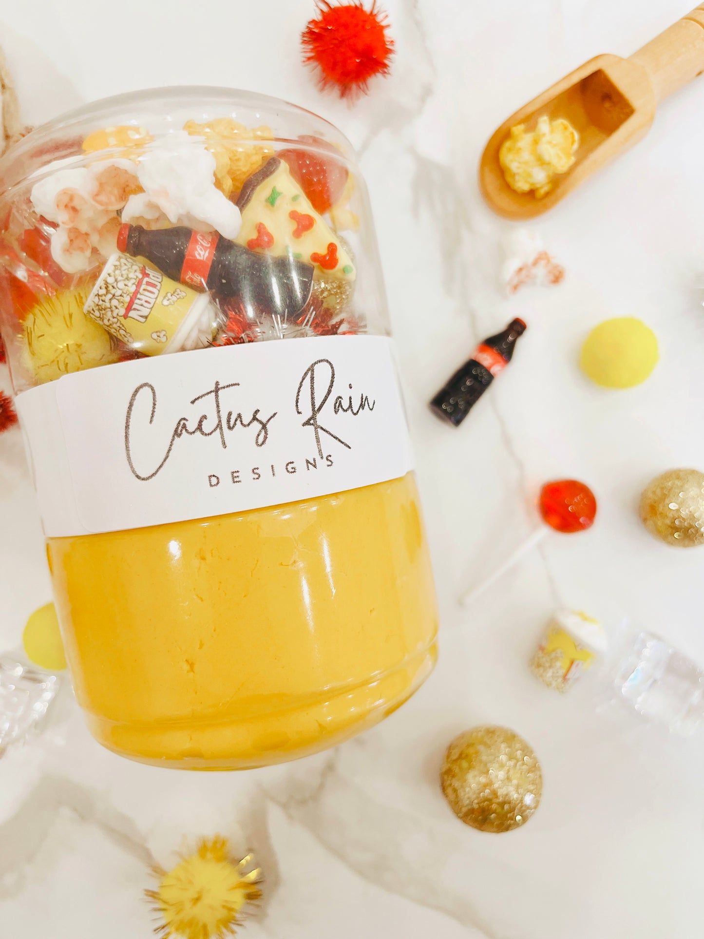 Movie Night Let's Go Dough Jar